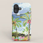Palm Tree Paradise iPhone Case Gallery Image 1