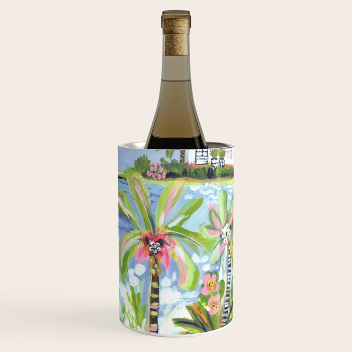 Palm Tree Paradise Wine Chiller Gallery Image 3