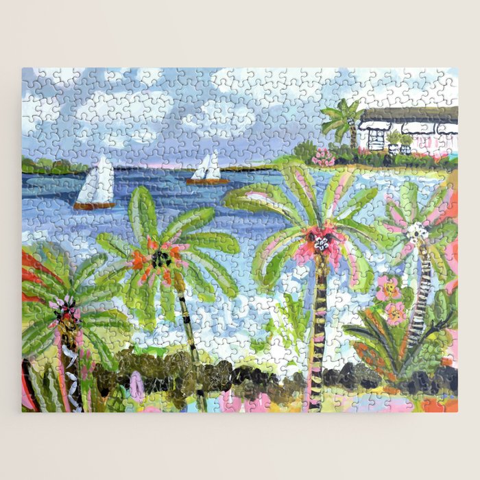 Palm Tree Paradise Jigsaw Puzzle Gallery Image 1