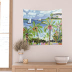 Palm Tree Paradise Wall Tapestry Gallery Image 2