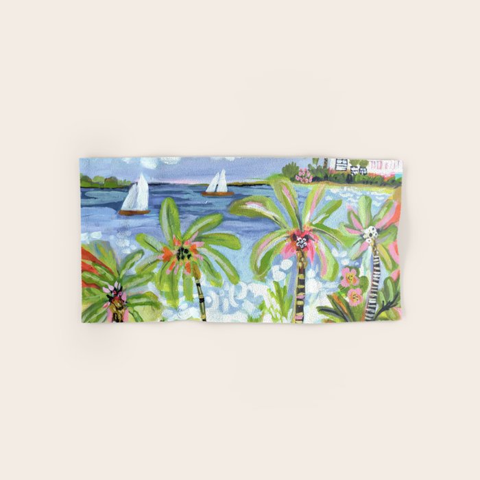 Palm Tree Paradise Bath Towel Gallery Image 1