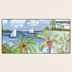 Palm Tree Paradise Desk Mat Gallery Image 3