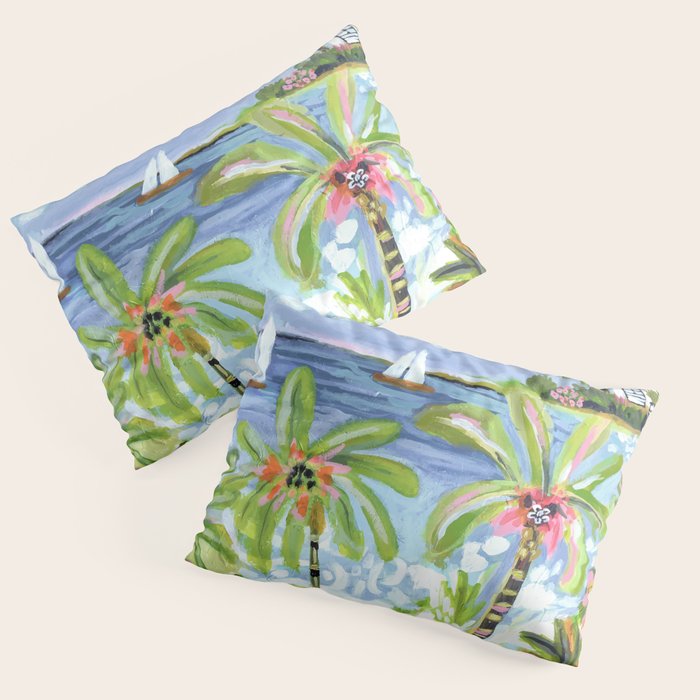 Palm Tree Paradise Pillow Sham Gallery Image 3