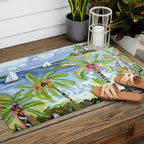 Palm Tree Paradise Outdoor Rug Gallery Image 2