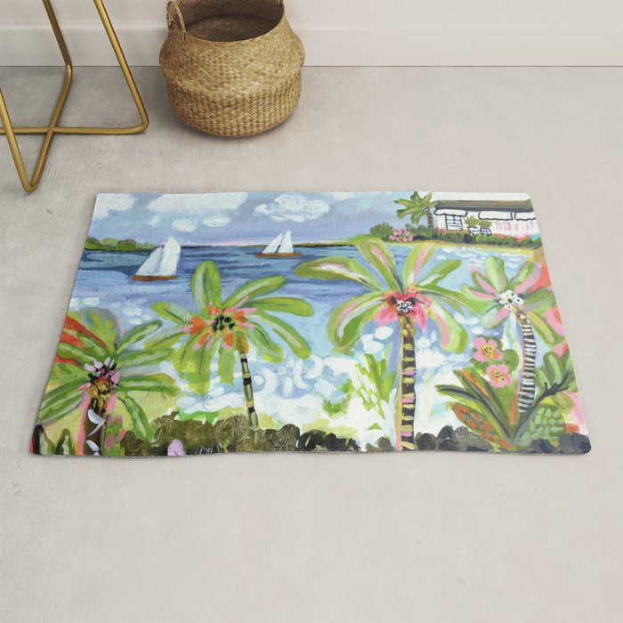 Palm Tree Paradise Rug Gallery Image 1
