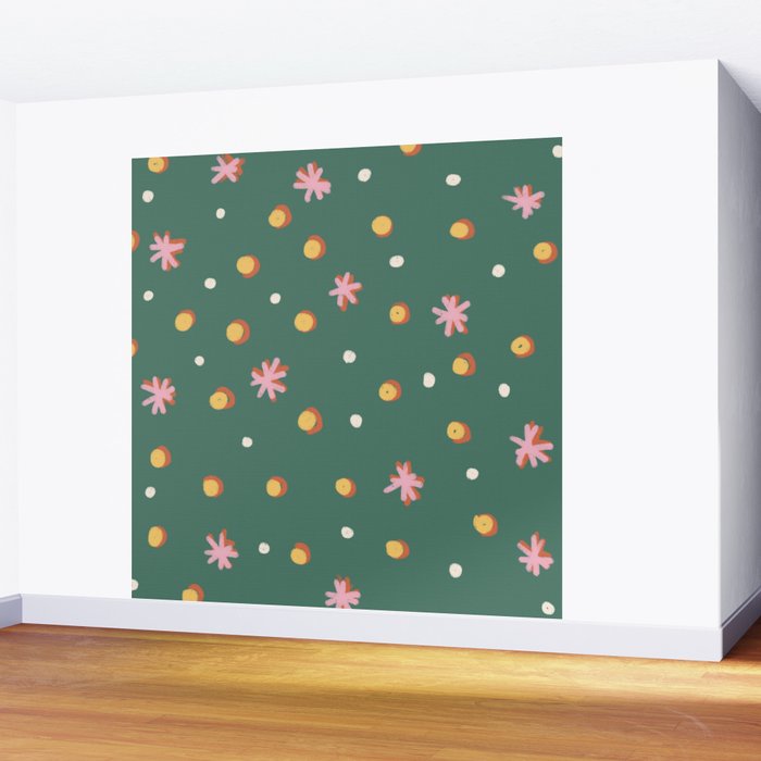 Stars and dots Wall Mural Gallery Image 2