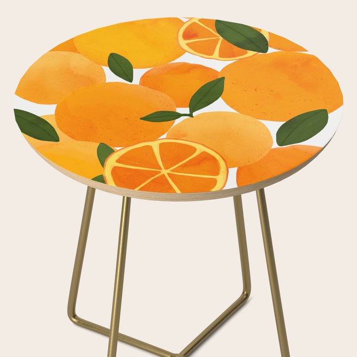 mediterranean oranges still life  Side Table Gallery Image 2