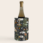 Baby animals in the dark forest DK Wine Chiller Gallery Image 1