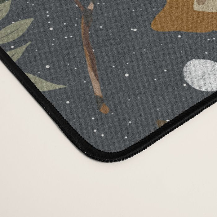 Baby animals in the dark forest DK Desk Mat Gallery Image 4