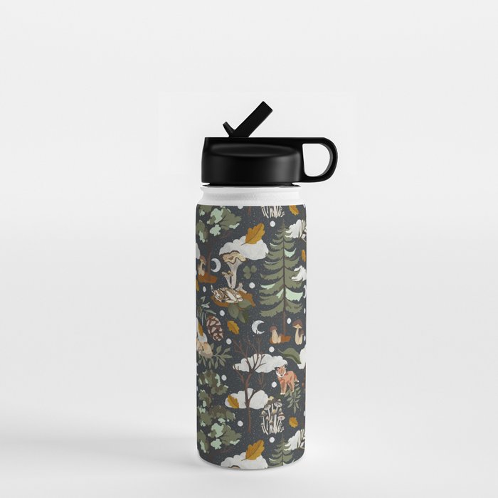 Baby animals in the dark forest DK Water Bottle Gallery Image 1