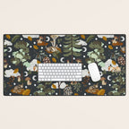 Baby animals in the dark forest DK Desk Mat Gallery Image 1