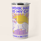Working hard Travel Mug Gallery Image 1