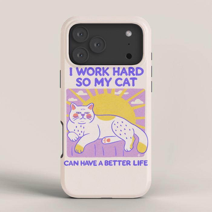 Working hard iPhone Case Gallery Image 4