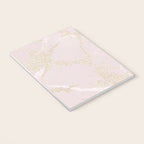 Elegant modern blush pink gold pastel marble Notebook Gallery Image 3