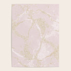 Elegant modern blush pink gold pastel marble Poster Gallery Image 4