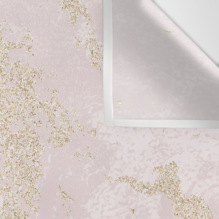 Elegant modern blush pink gold pastel marble Wall Tapestry Gallery Image 3