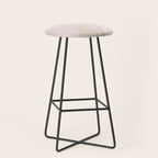 Elegant modern blush pink gold pastel marble Stool Gallery Image 1