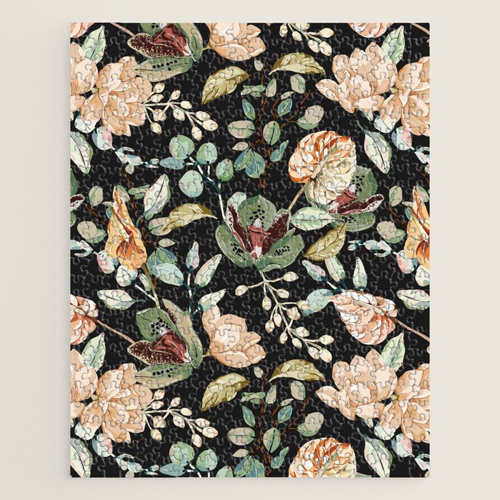 Lush colorful exotic garden C Jigsaw Puzzle Gallery Image 1