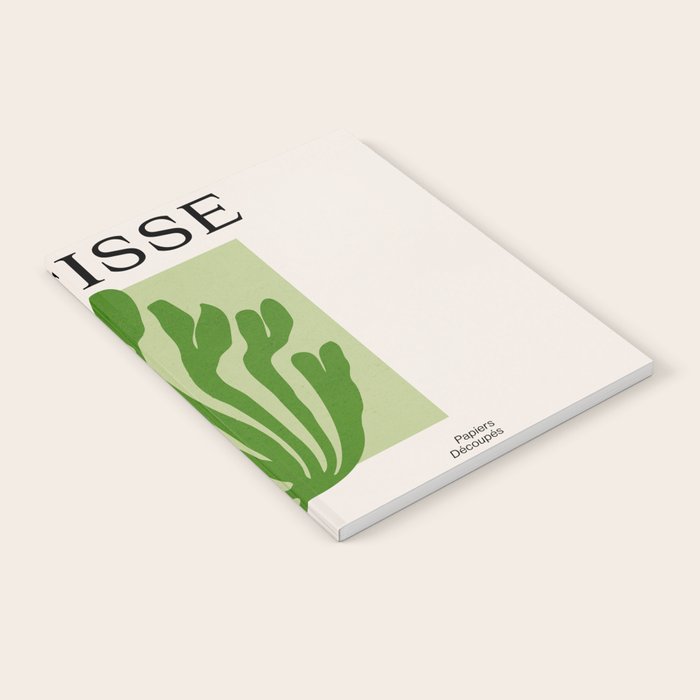 La Palma & Sage: Matisse Paper Leaf Cutouts 03 Notebook Gallery Image 1