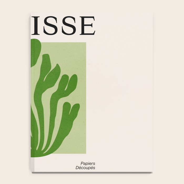 La Palma & Sage: Matisse Paper Leaf Cutouts 03 Notebook Gallery Image 4