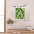 La Palma & Sage: Matisse Paper Leaf Cutouts 03 Wall Tapestry Gallery Image 2