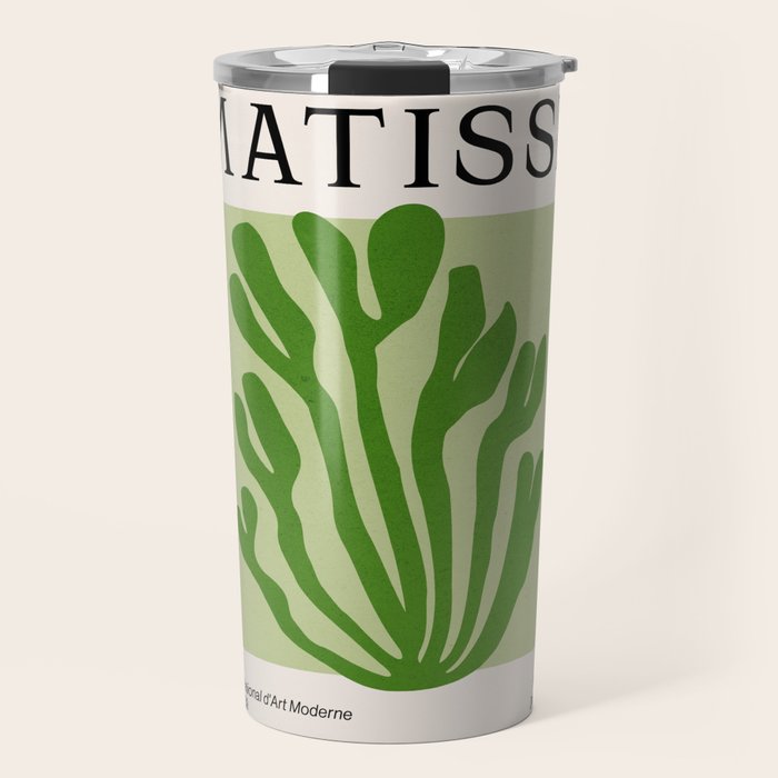 La Palma & Sage: Matisse Paper Leaf Cutouts 03 Travel Mug Gallery Image 1