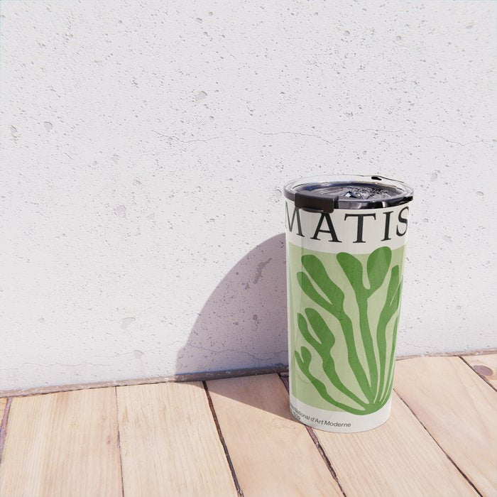 La Palma & Sage: Matisse Paper Leaf Cutouts 03 Travel Mug Gallery Image 4