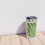 La Palma & Sage: Matisse Paper Leaf Cutouts 03 Travel Mug Gallery Image 4