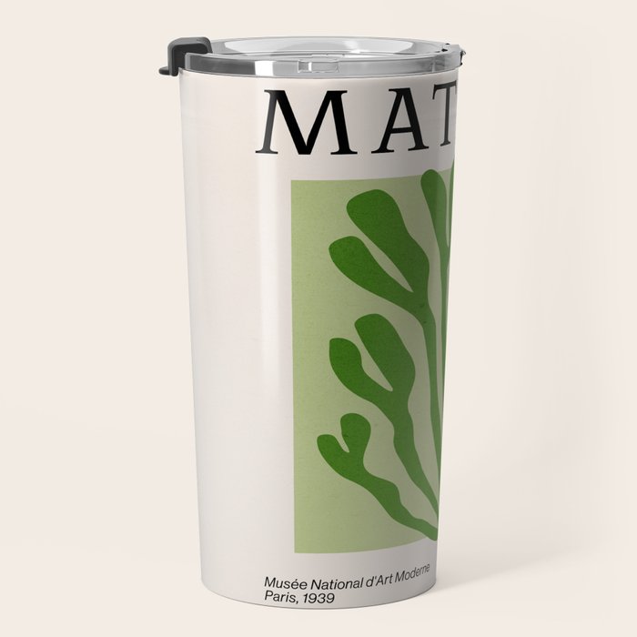 La Palma & Sage: Matisse Paper Leaf Cutouts 03 Travel Mug Gallery Image 3
