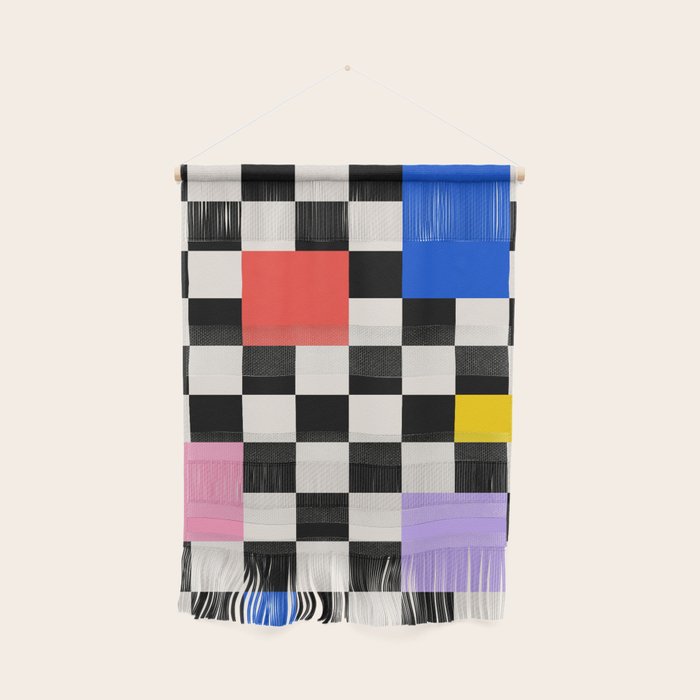 Patchwork: Bauhaus Check Edition Wall Hanging Gallery Image 1