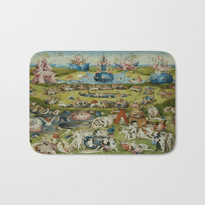 Hieronymus Bosch The Garden of Earthly Delights Bath Mat Gallery Image 1