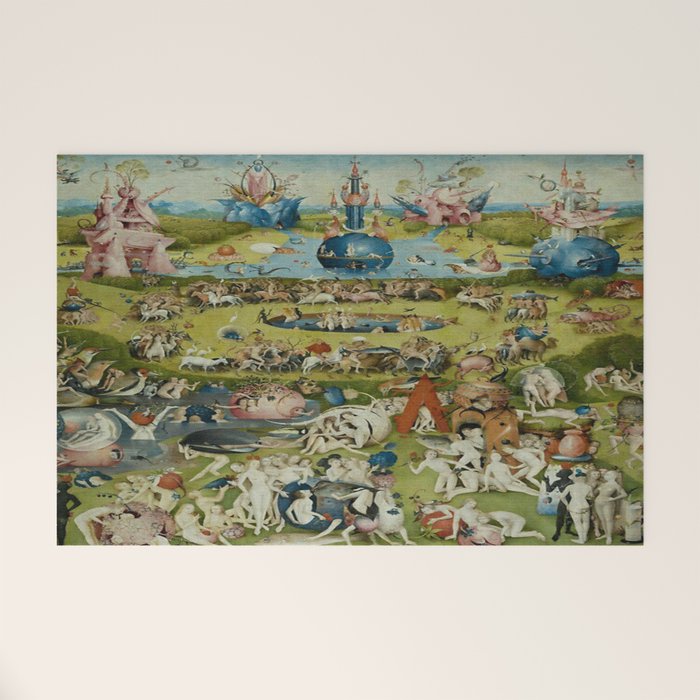 Hieronymus Bosch The Garden of Earthly Delights Welcome Mat Gallery Image 1