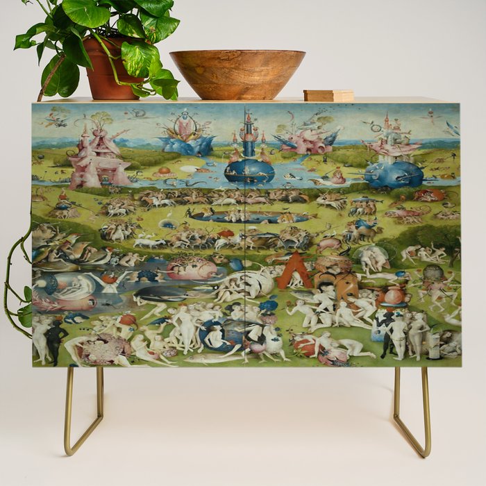Hieronymus Bosch The Garden of Earthly Delights Credenza Gallery Image 1