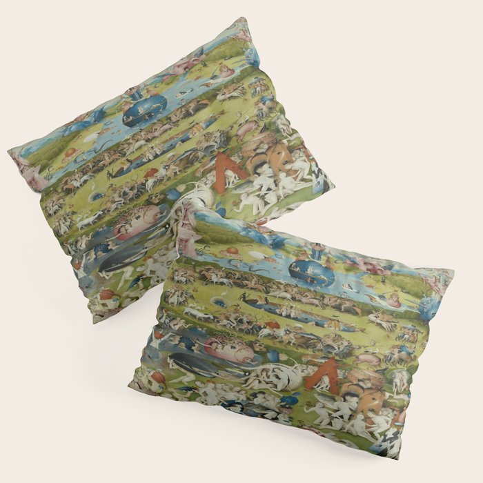 Hieronymus Bosch The Garden of Earthly Delights Pillow Sham Gallery Image 1