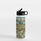 Hieronymus Bosch The Garden of Earthly Delights Water Bottle Gallery Image 1