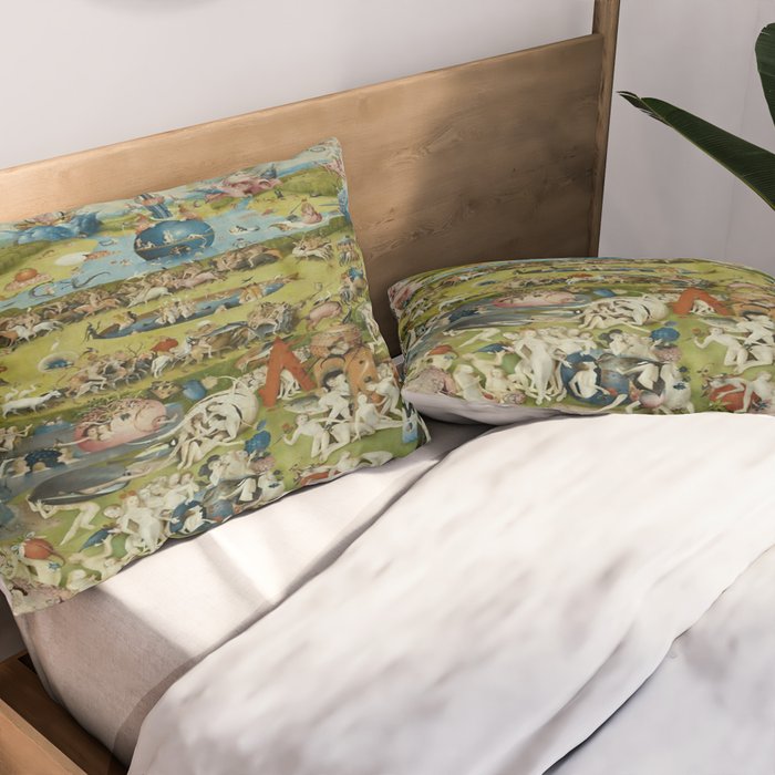 Hieronymus Bosch The Garden of Earthly Delights Pillow Sham Gallery Image 2