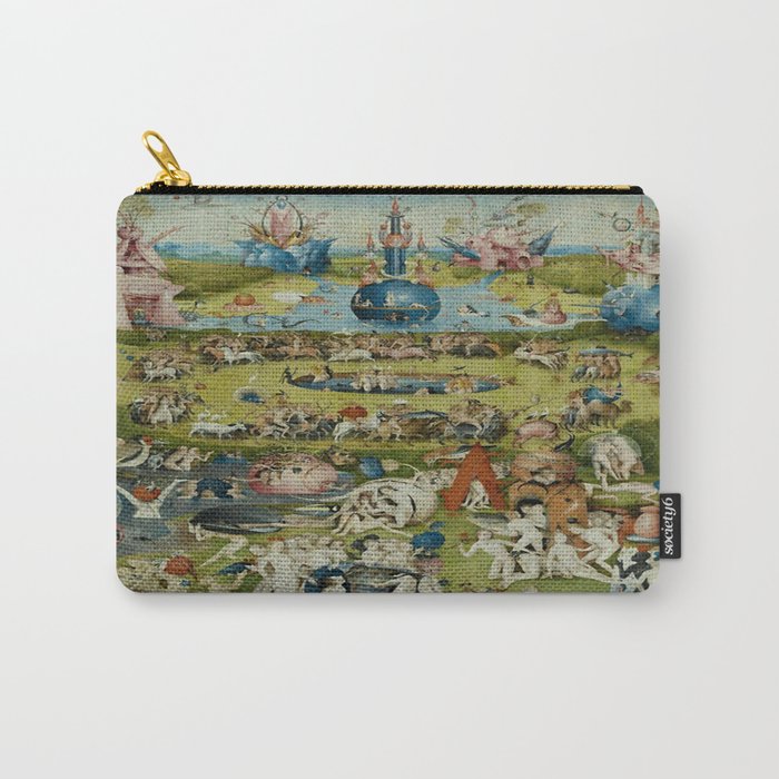 Hieronymus Bosch The Garden of Earthly Delights Carry All Pouch Gallery Image 1