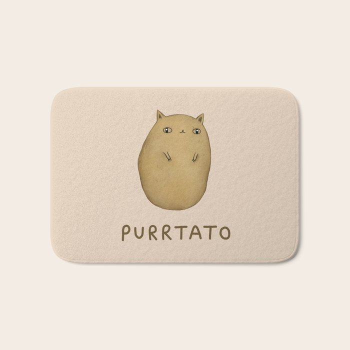 Purrtato Bath Mat Gallery Image 1