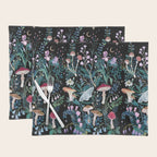 Night Mushrooms Placemat Gallery Image 1