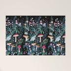 Night Mushrooms Welcome Mat Gallery Image 1
