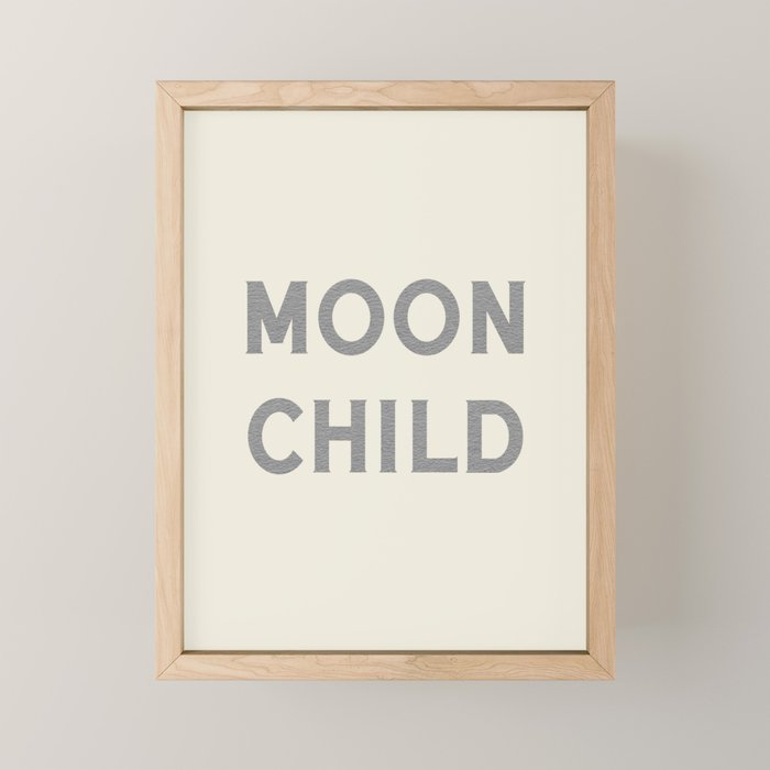 Moon Child Mini Art Print