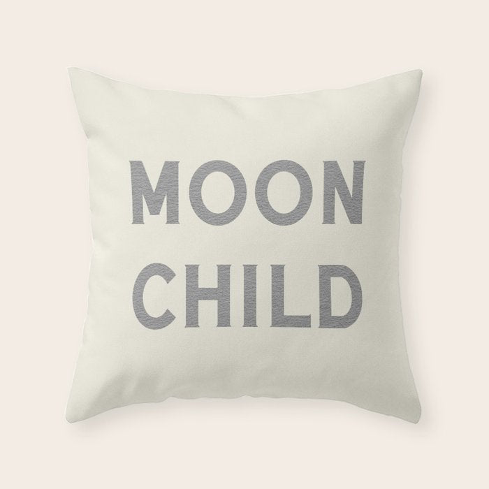 Moon Child Throw Pillow Gallery Image 6