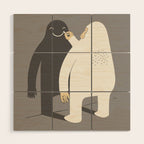 Smile my shadow Wood Wall Art Gallery Image 1