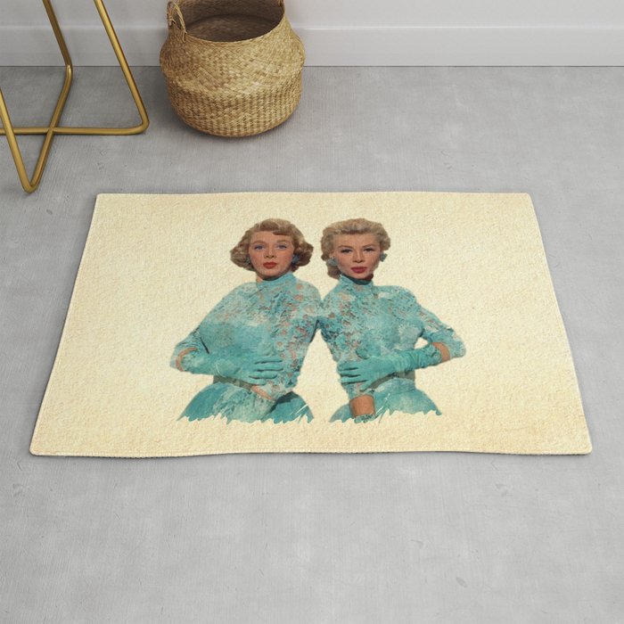 Two Different Faces... (Sisters) Rug Gallery Image 1