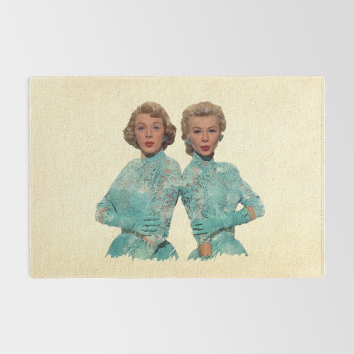 Two Different Faces... (Sisters) Rug Gallery Image 2