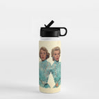 Two Different Faces... (Sisters) Water Bottle Gallery Image 1