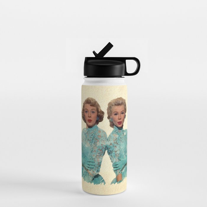 Two Different Faces... (Sisters) Water Bottle Gallery Image 1