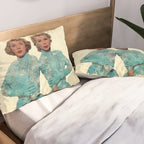 Two Different Faces... (Sisters) Pillow Sham Gallery Image 2