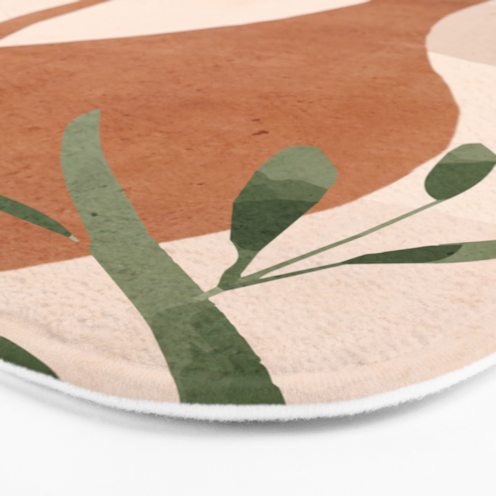 Vase Abstract Art Bath Mat Gallery Image 3