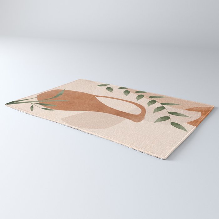 Vase Abstract Art Rug Gallery Image 3
